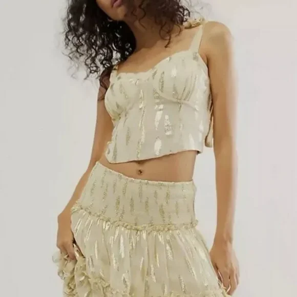 Jen's Pirate Booty x Free People Solar Skirt Set in Full Moon